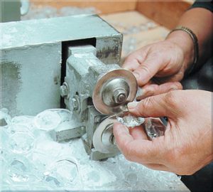 kristal productie