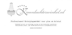 Schoonmaakmiddel voor kroonluchters